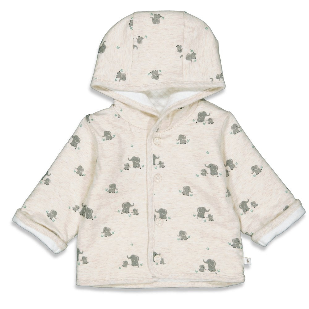 Wendejacke mit Kapuze - Elephant